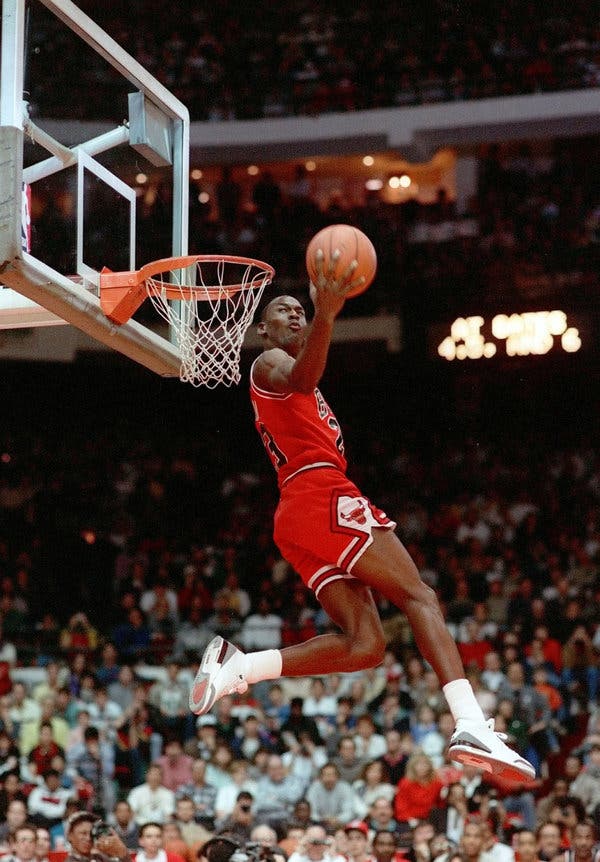 Michael Jordan  alive and kicking