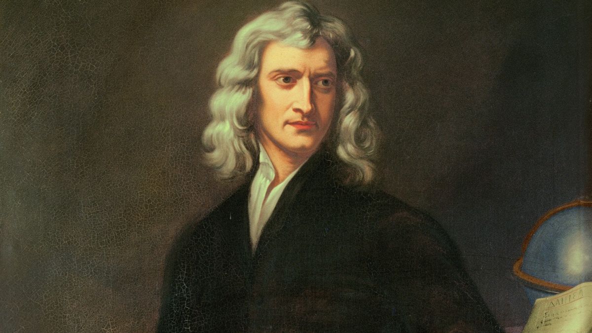 Isaac Newton being still alive