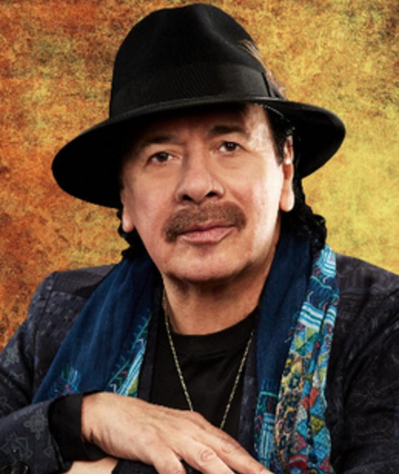 Carlos Santana alive and kicking