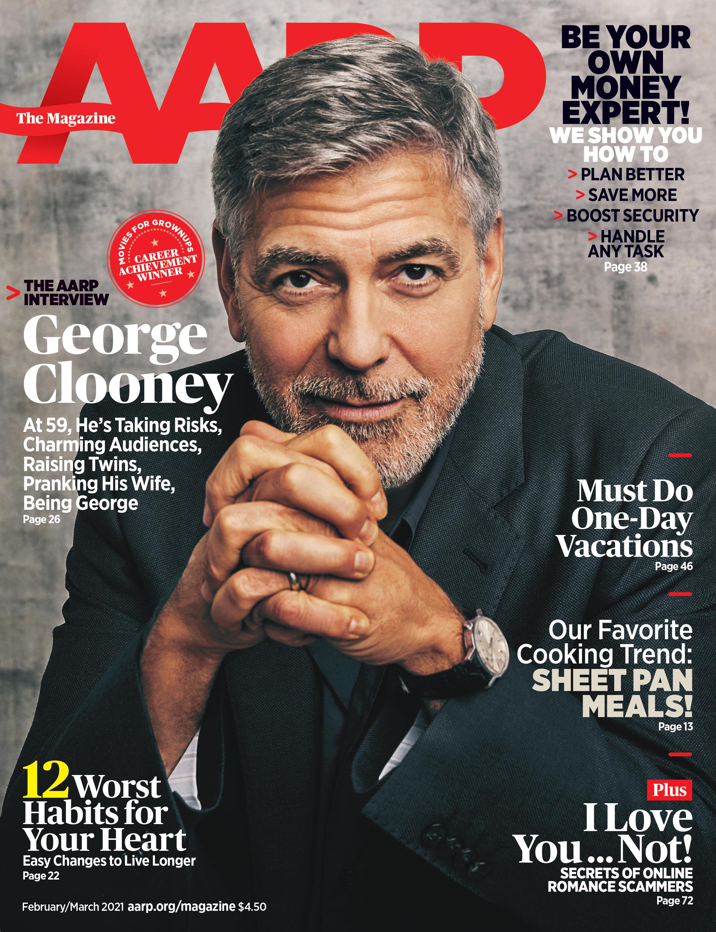 George Clooney alive and kicking