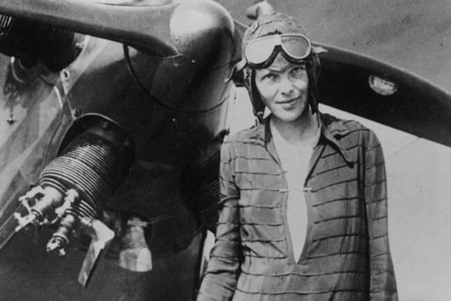 Amelia Earhart alive and kicking