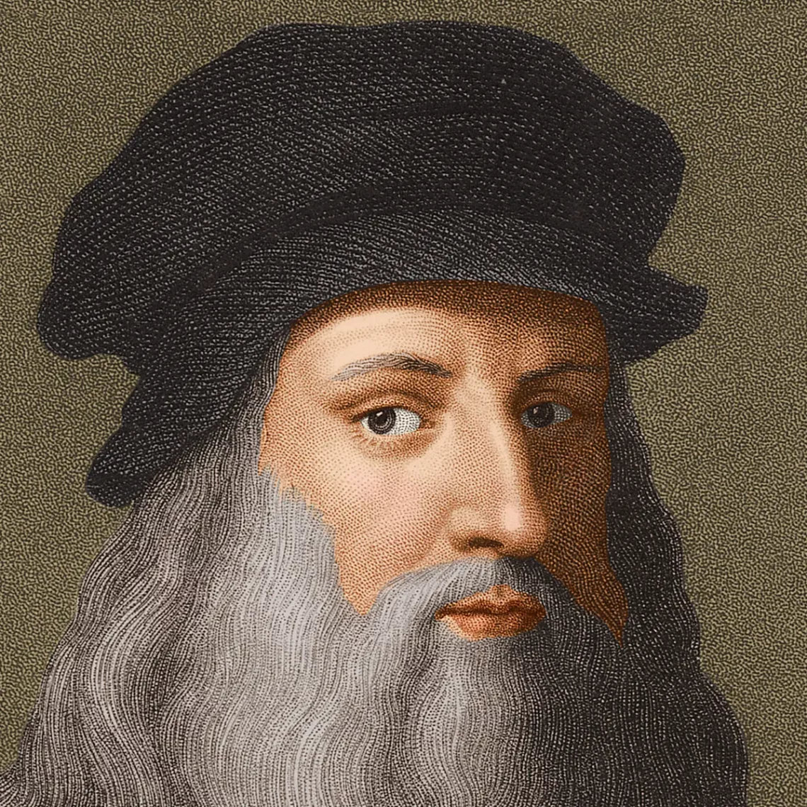 Leonardo da Vinci being still alive